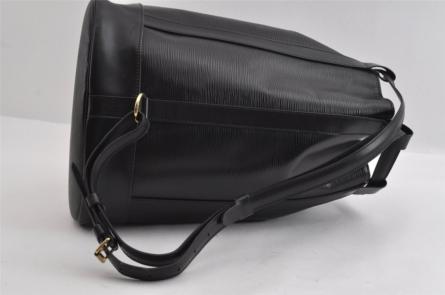 Authentic Louis Vuitton Epi Randonnee PM Shoulder Bag Black M52352 LV 3669I