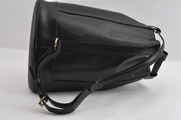 Authentic Louis Vuitton Epi Randonnee PM Shoulder Bag Black M52352 LV 3669I