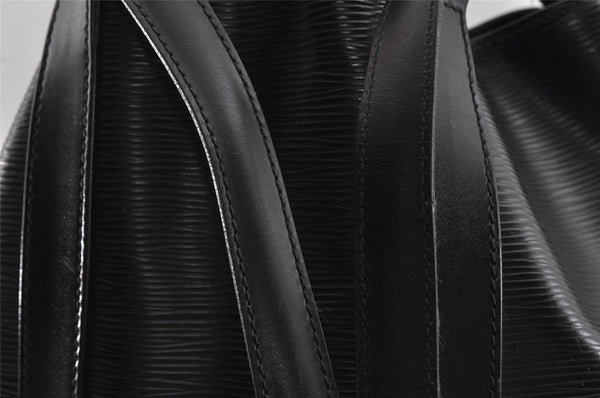 Authentic Louis Vuitton Epi Randonnee PM Shoulder Bag Black M52352 LV 3669I