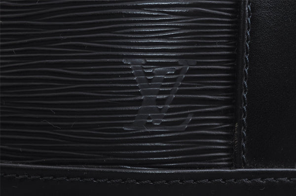 Authentic Louis Vuitton Epi Randonnee PM Shoulder Bag Black M52352 LV 3669I