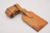 Authentic Louis Vuitton Name tag Handle Holder Beige 10Set LV 3672I