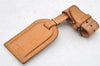 Authentic Louis Vuitton Name tag Handle Holder Beige 10Set LV 3674I