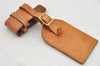 Authentic Louis Vuitton Name tag Handle Holder Beige 10Set LV 3675I