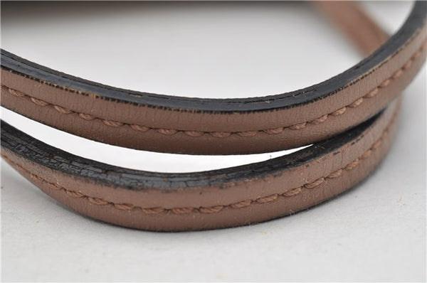 Authentic GUCCI 2Way Shoulder Hand Bag GG PVC Leather 353440 Beige Pink 3676F