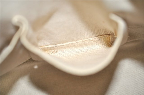 Authentic GUCCI 2Way Shoulder Hand Bag GG PVC Leather 353440 Beige Pink 3676F