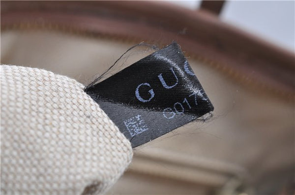 Authentic GUCCI 2Way Shoulder Hand Bag GG PVC Leather 353440 Beige Pink 3676F