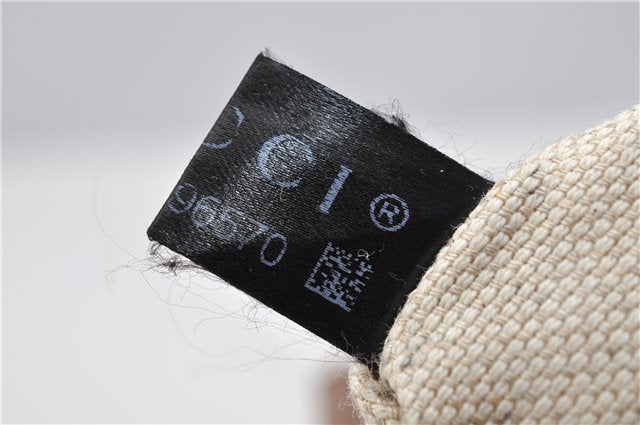 Authentic GUCCI 2Way Shoulder Hand Bag GG PVC Leather 353440 Beige Pink 3676F