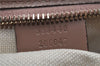 Authentic GUCCI 2Way Shoulder Hand Bag GG PVC Leather 353440 Beige Pink 3676F