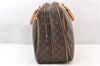 Authentic Louis Vuitton Monogram Alize 24 Heures Boston Hand Bag M41399 LV 3680F