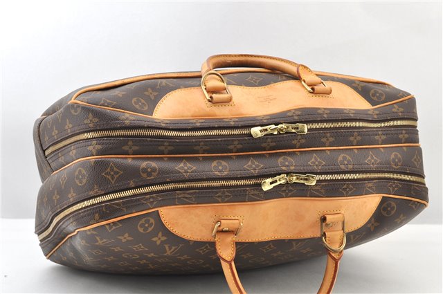 Authentic Louis Vuitton Monogram Alize 24 Heures Boston Hand Bag M41399 LV 3680F
