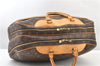 Authentic Louis Vuitton Monogram Alize 24 Heures Boston Hand Bag M41399 LV 3680F