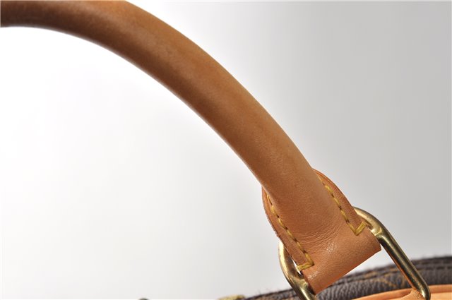 Authentic Louis Vuitton Monogram Alize 24 Heures Boston Hand Bag M41399 LV 3680F