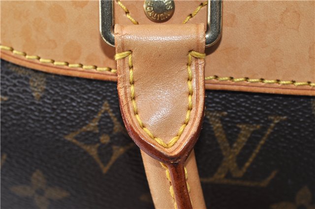 Authentic Louis Vuitton Monogram Alize 24 Heures Boston Hand Bag M41399 LV 3680F