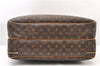 Authentic Louis Vuitton Monogram Alize 24 Heures Boston Hand Bag M41399 LV 3680F