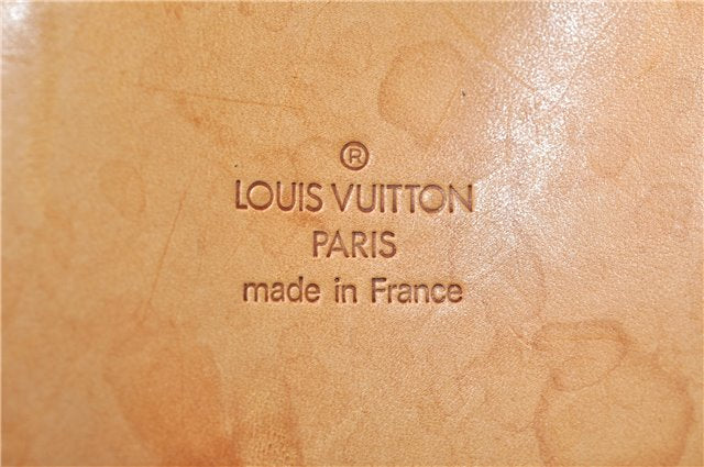 Authentic Louis Vuitton Monogram Alize 24 Heures Boston Hand Bag M41399 LV 3680F