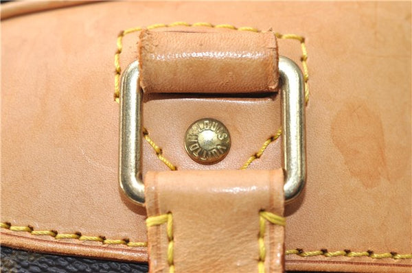 Authentic Louis Vuitton Monogram Alize 24 Heures Boston Hand Bag M41399 LV 3680F