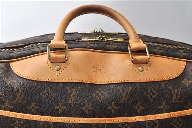 Authentic Louis Vuitton Monogram Alize 24 Heures Boston Hand Bag M41399 LV 3680F