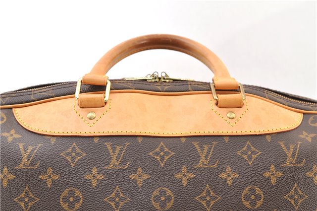 Authentic Louis Vuitton Monogram Alize 24 Heures Boston Hand Bag M41399 LV 3680F