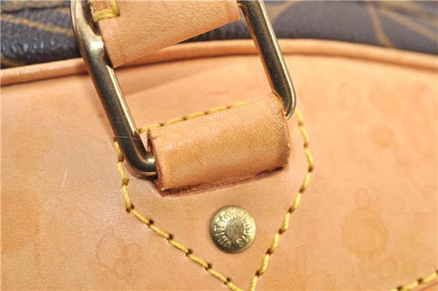 Authentic Louis Vuitton Monogram Alize 24 Heures Boston Hand Bag M41399 LV 3680F