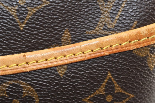 Authentic Louis Vuitton Monogram Alize 24 Heures Boston Hand Bag M41399 LV 3680F