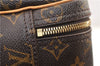 Authentic Louis Vuitton Monogram Alize 24 Heures Boston Hand Bag M41399 LV 3680F