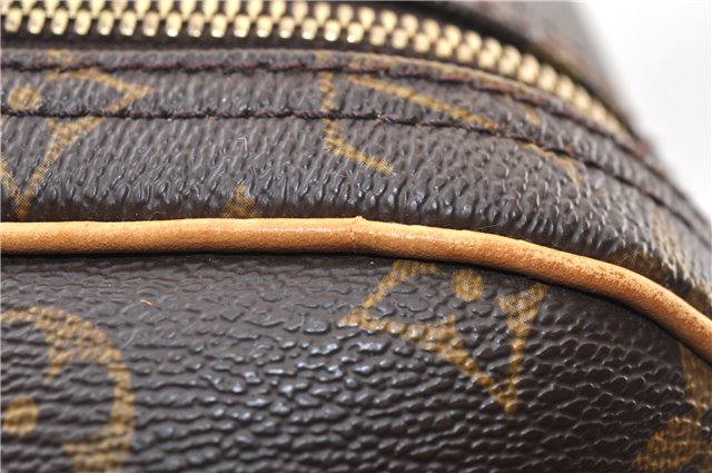 Authentic Louis Vuitton Monogram Alize 24 Heures Boston Hand Bag M41399 LV 3680F