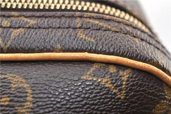 Authentic Louis Vuitton Monogram Alize 24 Heures Boston Hand Bag M41399 LV 3680F