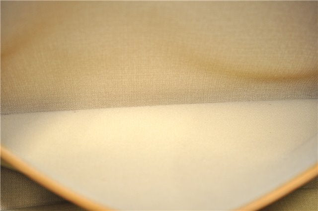 Authentic Louis Vuitton Monogram Alize 24 Heures Boston Hand Bag M41399 LV 3680F