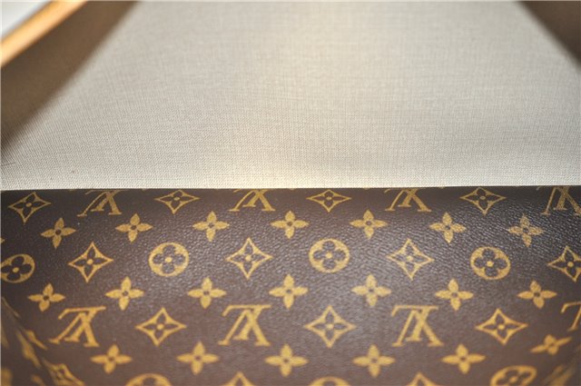 Authentic Louis Vuitton Monogram Alize 24 Heures Boston Hand Bag M41399 LV 3680F