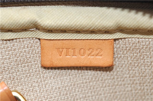 Authentic Louis Vuitton Monogram Alize 24 Heures Boston Hand Bag M41399 LV 3680F