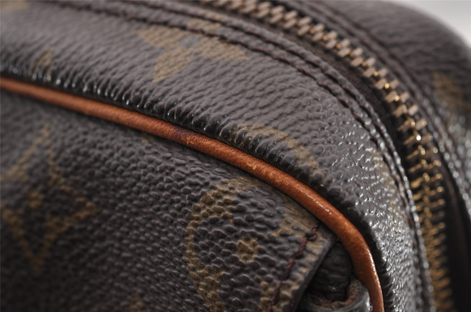 Authentic Louis Vuitton Monogram Jeune Fille MM M51226 Shoulder Bag Junk 3680I