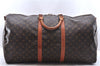 Authentic Louis Vuitton Monogram Keepall Bandouliere 60 M41412 Boston Bag 3686E