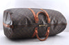 Authentic Louis Vuitton Monogram Keepall Bandouliere 60 M41412 Boston Bag 3686E