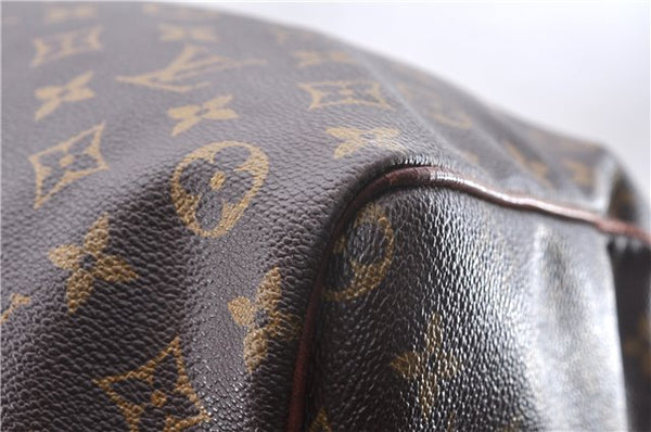 Authentic Louis Vuitton Monogram Keepall Bandouliere 60 M41412 Boston Bag 3686E