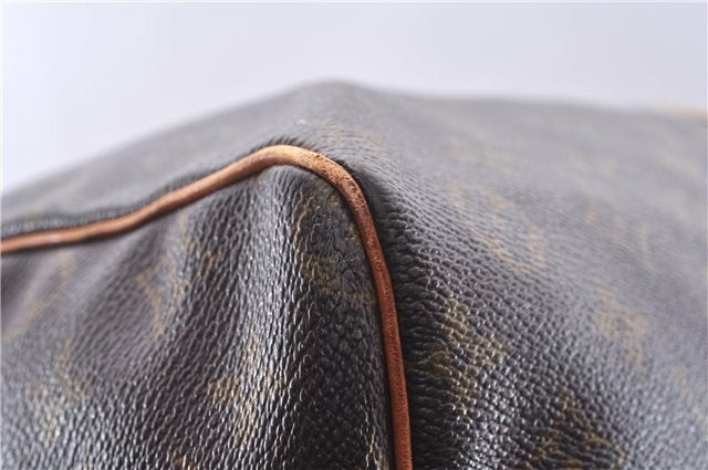 Auth Louis Vuitton Monogram Keepall Bandouliere 60 Boston Bag M41412 LV 3687E