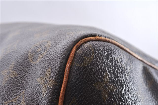 Auth Louis Vuitton Monogram Keepall Bandouliere 60 Boston Bag M41412 LV 3687E