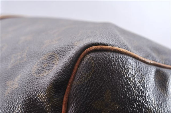 Auth Louis Vuitton Monogram Keepall Bandouliere 60 Boston Bag M41412 LV 3687E