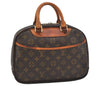 Authentic Louis Vuitton Monogram Trouville Hand Bag Purse M42228 LV 3687I