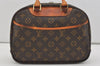 Authentic Louis Vuitton Monogram Trouville Hand Bag Purse M42228 LV 3687I