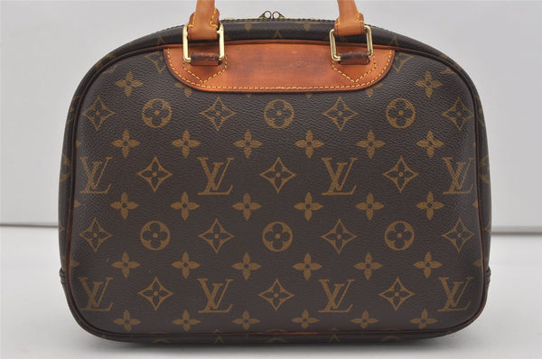 Authentic Louis Vuitton Monogram Trouville Hand Bag Purse M42228 LV 3687I