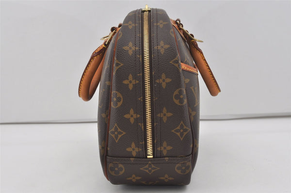 Authentic Louis Vuitton Monogram Trouville Hand Bag Purse M42228 LV 3687I