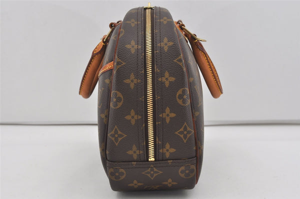 Authentic Louis Vuitton Monogram Trouville Hand Bag Purse M42228 LV 3687I