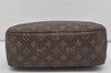 Authentic Louis Vuitton Monogram Trouville Hand Bag Purse M42228 LV 3687I