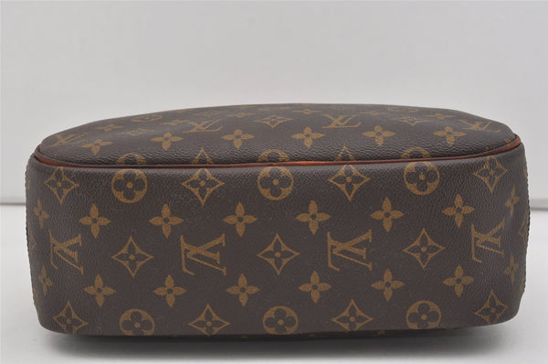 Authentic Louis Vuitton Monogram Trouville Hand Bag Purse M42228 LV 3687I