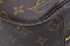 Authentic Louis Vuitton Monogram Trouville Hand Bag Purse M42228 LV 3687I