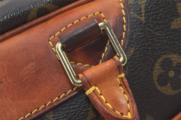 Authentic Louis Vuitton Monogram Trouville Hand Bag Purse M42228 LV 3687I