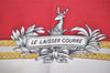 Authentic HERMES Carre 90 Scarf "LE LAISSER COURRE" Silk Bordeaux Red 3688I