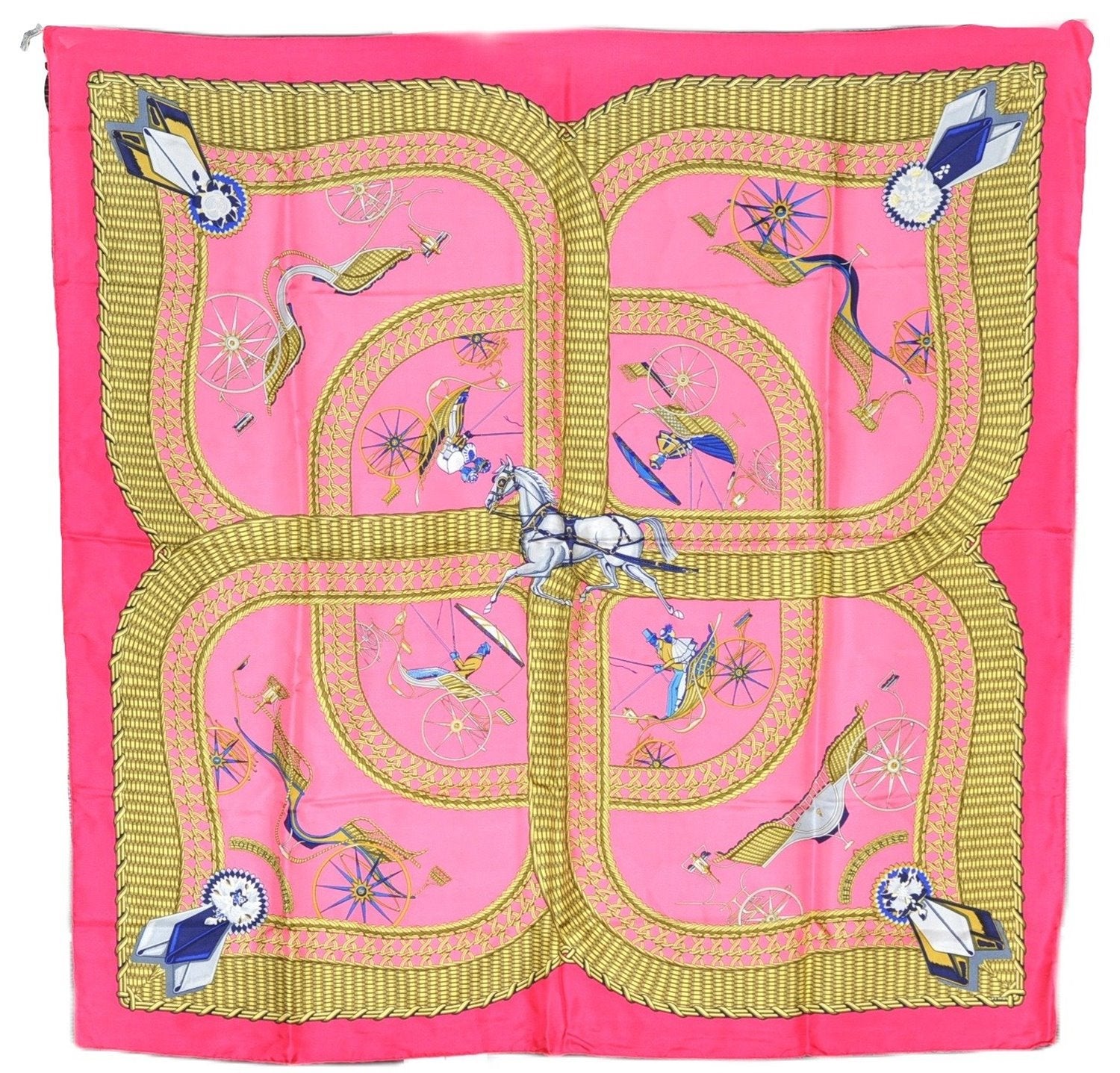 Authentic HERMES Carre 90 Scarf 