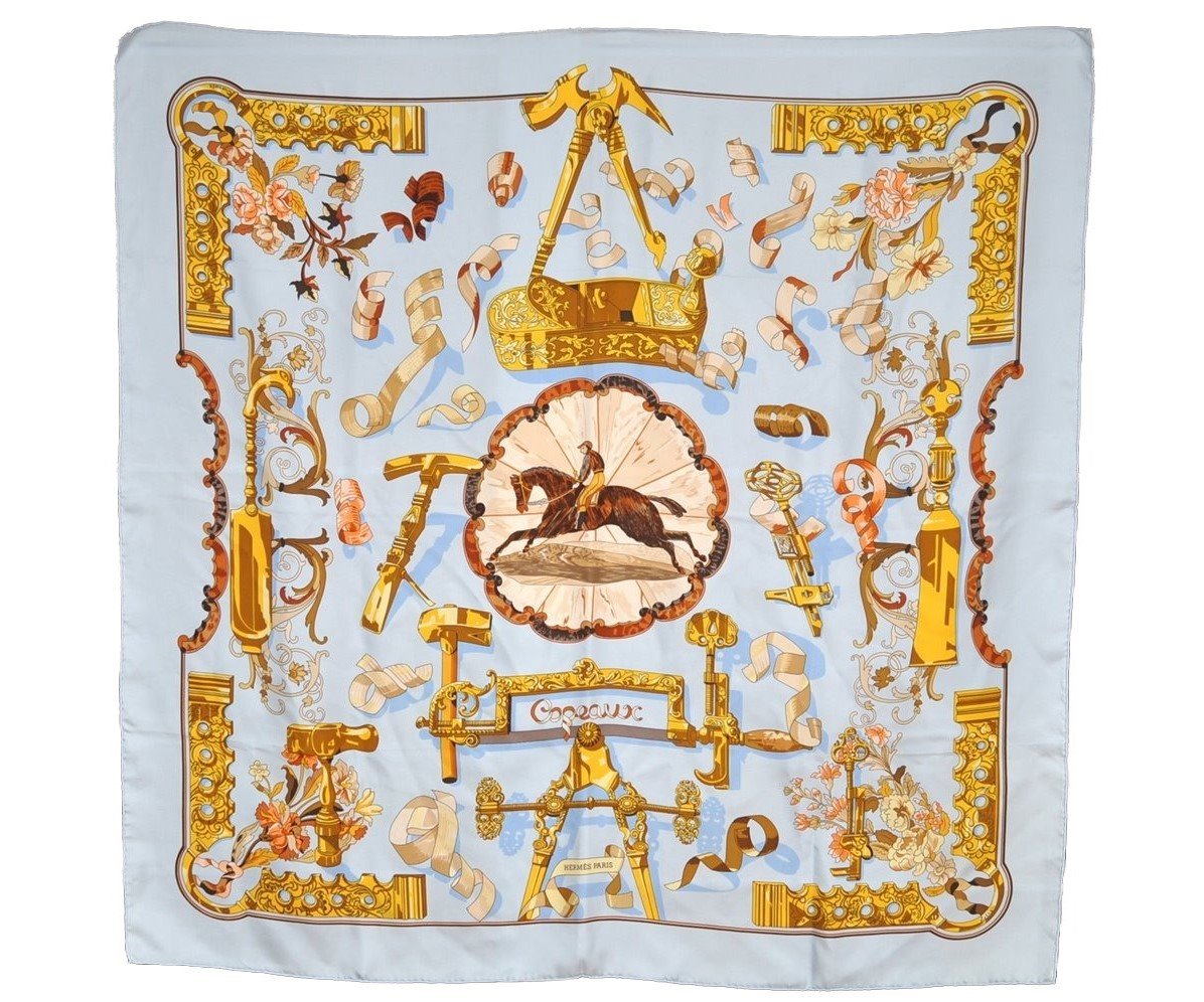 Authentic HERMES Carre 90 Scarf 