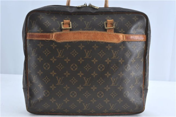 Auth Louis Vuitton Monogram Porte Documents Pegase Briefcase M53343 Junk 3694B